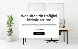 Sitenizin Büyümesine Yardımcı Oluyoruz - Sürükle Ve Bırak WordPress Teması