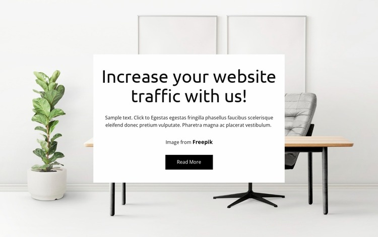 We help your site grow Website Mockup