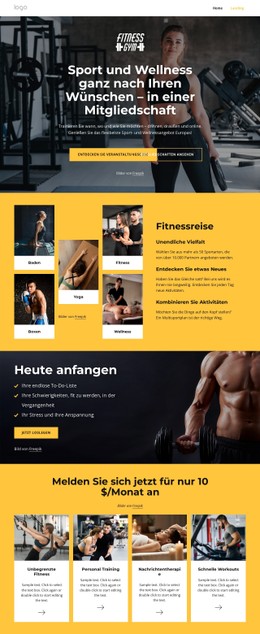 Fitnessstudio, Schwimmen, Fitnesskurse