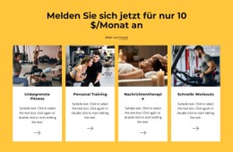 HTML-Seite Für Melden Sie Sich Jetzt Für Nur 10 $ An