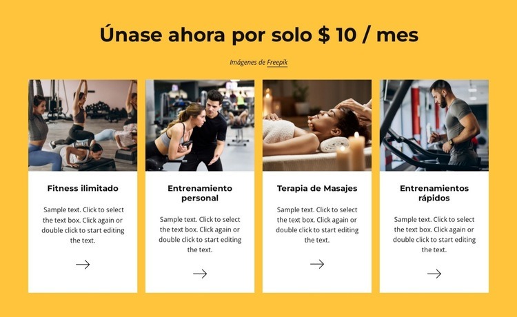 Únete ahora por solo $10 Creador de sitios web HTML