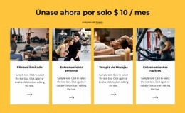 Únete Ahora Por Solo $10 - Arrastrar Y Soltar Una Plantilla De Página