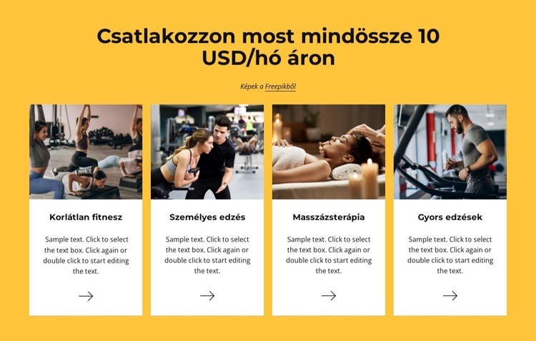 Csatlakozzon most mindössze 10 dollárért Sablon