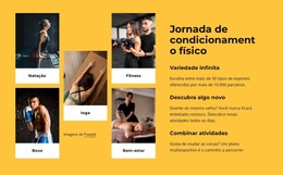 Fitness Ilimitado, Ioga - Lindo Modelo Joomla