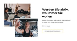 Persönliches Training Und Gruppenunterricht – Professionelles WordPress-Theme