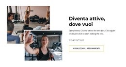 Personal Training E Lezioni Di Gruppo - Pagina Di Destinazione Definitiva