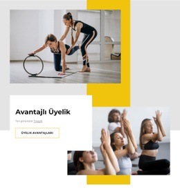 Avantajlı Spor Kulübü Üyeliği Için Açılış Sayfası SEO'Su