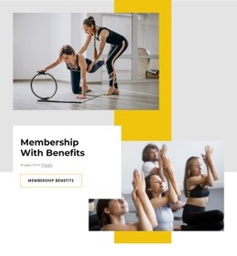 Sport Club Membership With Benefits