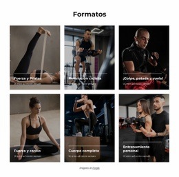 Fitness Ilimitado, Yoga, Natación, Boxeo. - Build HTML Website