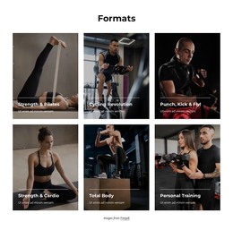 Unlimited Fitness, Yoga, Swimming, Boxing - Web Template