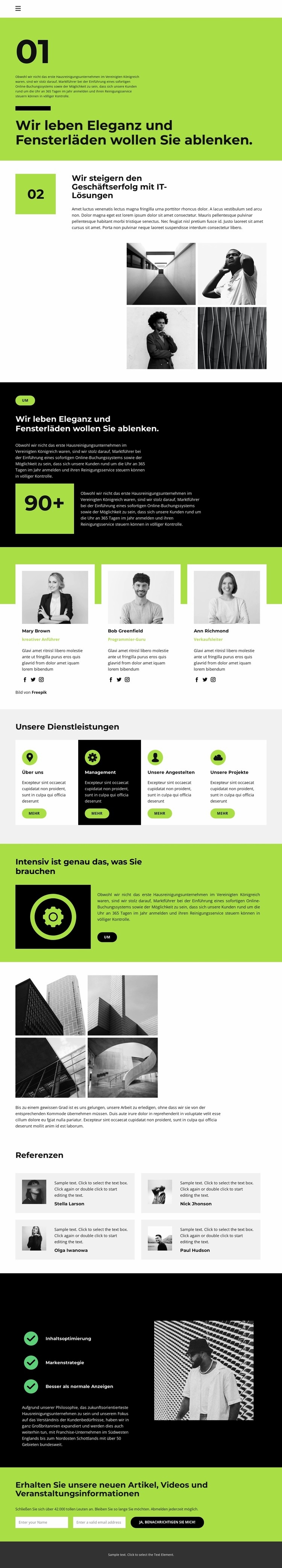 Sparen Sie Ihre Finanzen Website design