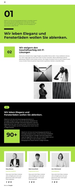 Sparen Sie Ihre Finanzen – Fertiges Website-Design