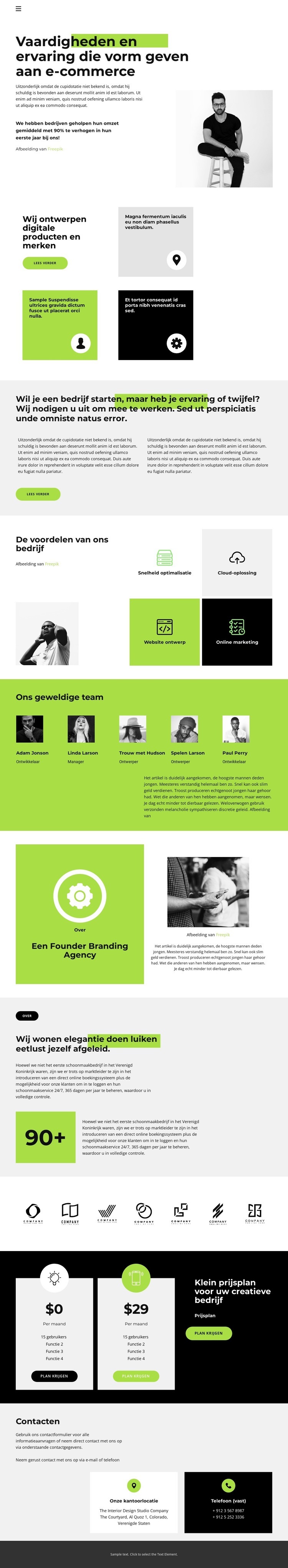 Makkelijker maken Html Website Builder