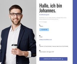 Ich Erstelle Tolle Websites – Professionelle Einseitenvorlage