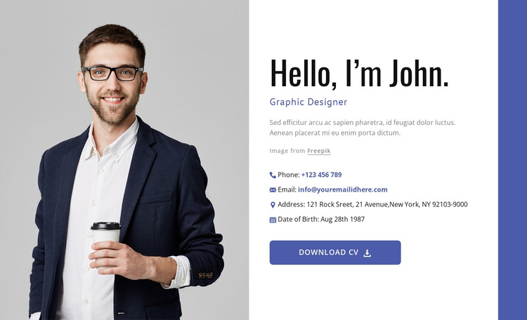 I create amazing websites Joomla Page Builder