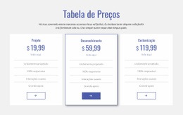 Limpar Tabela De Preços - Tema De Uma Página