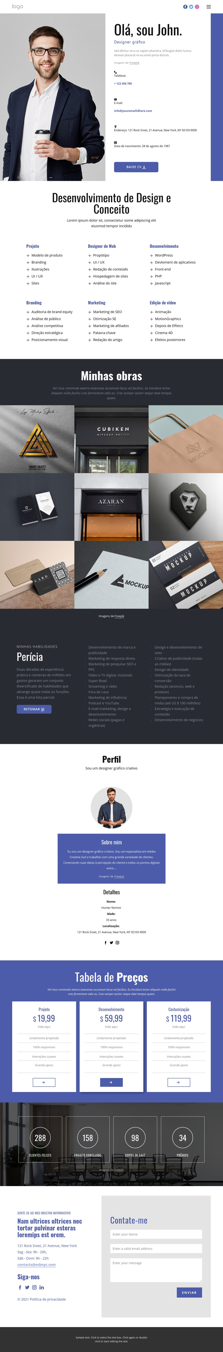 Design conceptual Tema WordPress