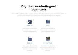 Moderní Marketing – Webová Šablona HTML