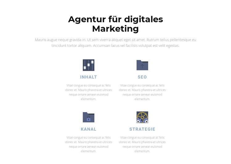 Modernes Marketing WordPress-Theme