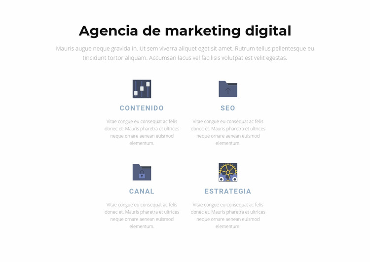 Marketing moderno Plantilla Joomla