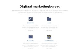 Moderne Marketing - Aanpasbare Professionele Landingspagina