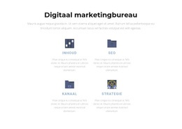 Moderne Marketing - Persoonlijk Sjabloon