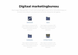 Moderne Marketing - HTML-Sjabloon Van Één Pagina