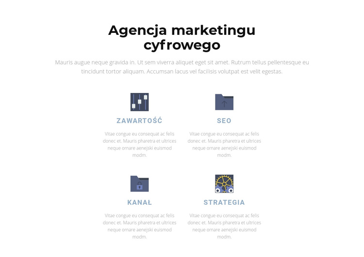 Nowoczesny marketing Motyw WordPress