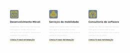 Web Design Gratuito Para Ícones Coloridos