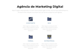 Marketing Moderno - Modelo Web HTML