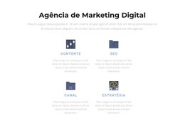 Tema HTML5 Para Marketing Moderno