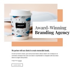 Brand And Packaging Design CSS Template
