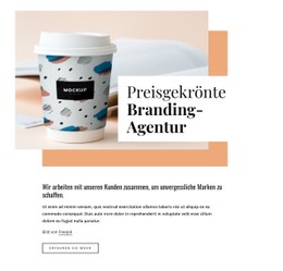 Responsive HTML5 Für Marken- Und Verpackungsdesign