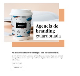 Diseño De Marca Y Packaging Plantilla HTML5