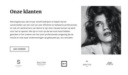 Onze Favoriete Klanten - HTML-Codesjabloon