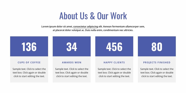 About our firm Squarespace Template Alternative
