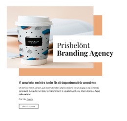 Den Bästa Webbdesignen För Märkes- Och Förpackningsdesign
