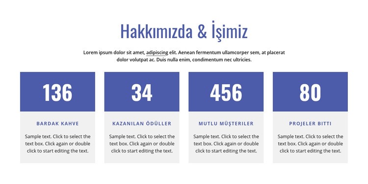 firmamız hakkında Web Sitesi Mockup'ı