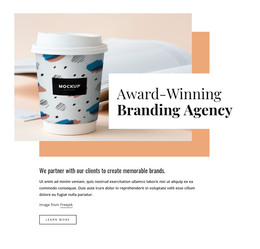 Brand And Packaging Design - Customizable Professional WordPress Theme