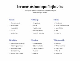 Tervezés És Koncepciófejlesztés – Webhelysablon Letöltése