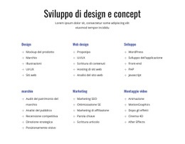 Sviluppo Del Design E Del Concetto - Progettazione Di Siti Web Reattivi