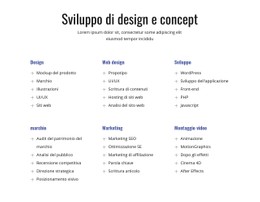 Demo Del Modello Per Sviluppo Del Design E Del Concetto