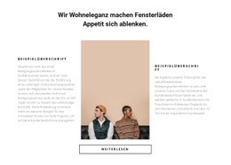 Zwei Partner - Zielseiten-Designer