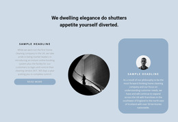 About Our Principles Of Work - Ultimate HTML5 Template