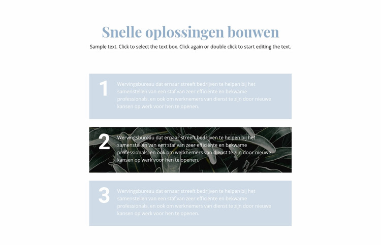 Drie hoofdstappen: Joomla-sjabloon