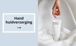 Hand Huidverzorging - Website-Ontwerp
