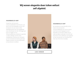 Twee Partners - Klaar Voor Gebruik WordPress-Thema