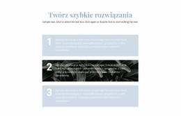 Trzy Główne Kroki – Strona Docelowa E-Commerce