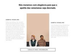 Dois Sócios - Designer Da Página De Destino