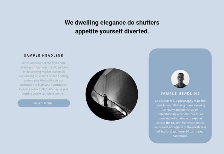 About our principles of work Website Builder Templates
